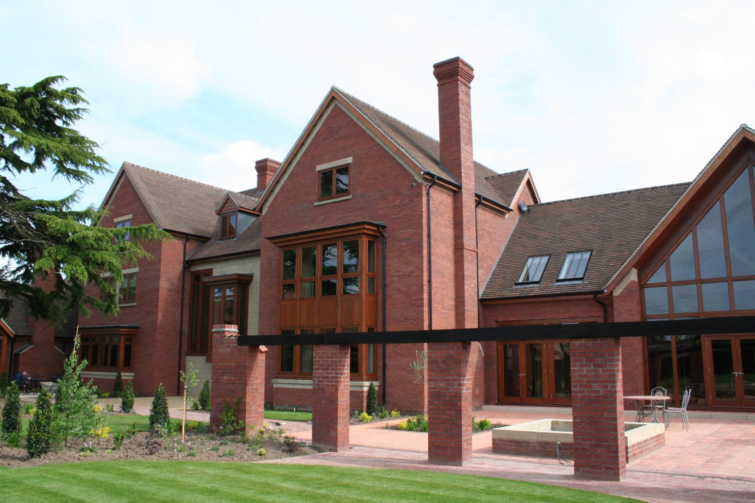Derbyshire residence brickwork
